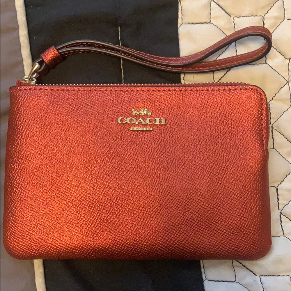 Authentic Coach wristlet new